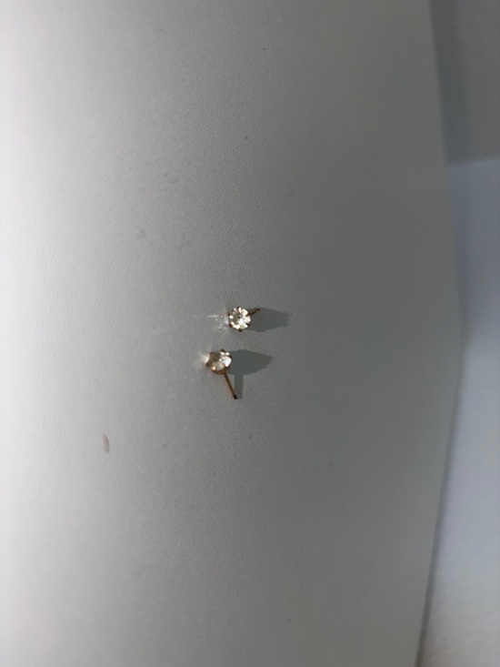 Jewelry - Gold Crystal Stud Earrings - Classic Sparkle